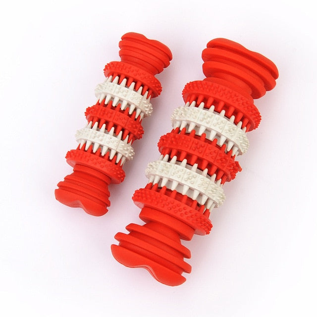 Pet Rubber Gear Molar Rod Dog Toys Mint Dog Toothbrush For Dog Dental Teeth Massage Puppy Teeth Brushing Pet Chew Tooth Cleaner