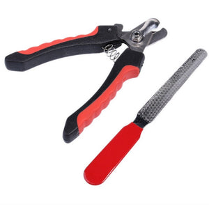 Pet Nail Safety Cutter Tool Claws Scissor Cut Product Stainless Steel Pet Dog Cat Nail Toe File Trimmer Clipper