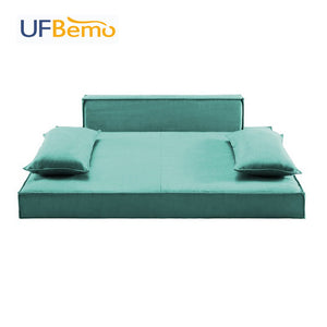 UFBemo Luxury Dog Couch Sofa Cat Bed Memory Foam for Puppy Pets Waterproof Solid for Small Large Dogs Removable Cover Suede