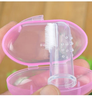 New hot super soft pet finger toothbrush pet dog pet cat brush bad smell tartar tooth cleaning tool dog  cleaning supplies 2019